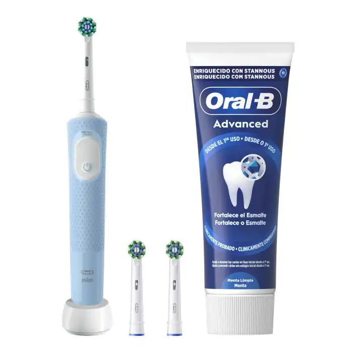 ¡18% DTO! Pack Pro Vitality Cepillo de Dientes Eléctrico + Pasta Dentífrica Advanced + Recambios 75 ml - Oral-B - Comparador de precios