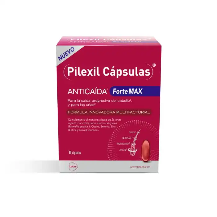 ForteMax Cápsulas Anticaída - Pilexil - Comparador de precios