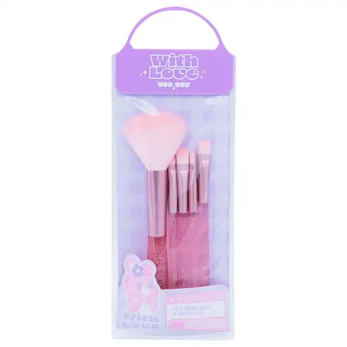 Set de Brochas y Pinceles With Love - Woo oow - Comparador de precios