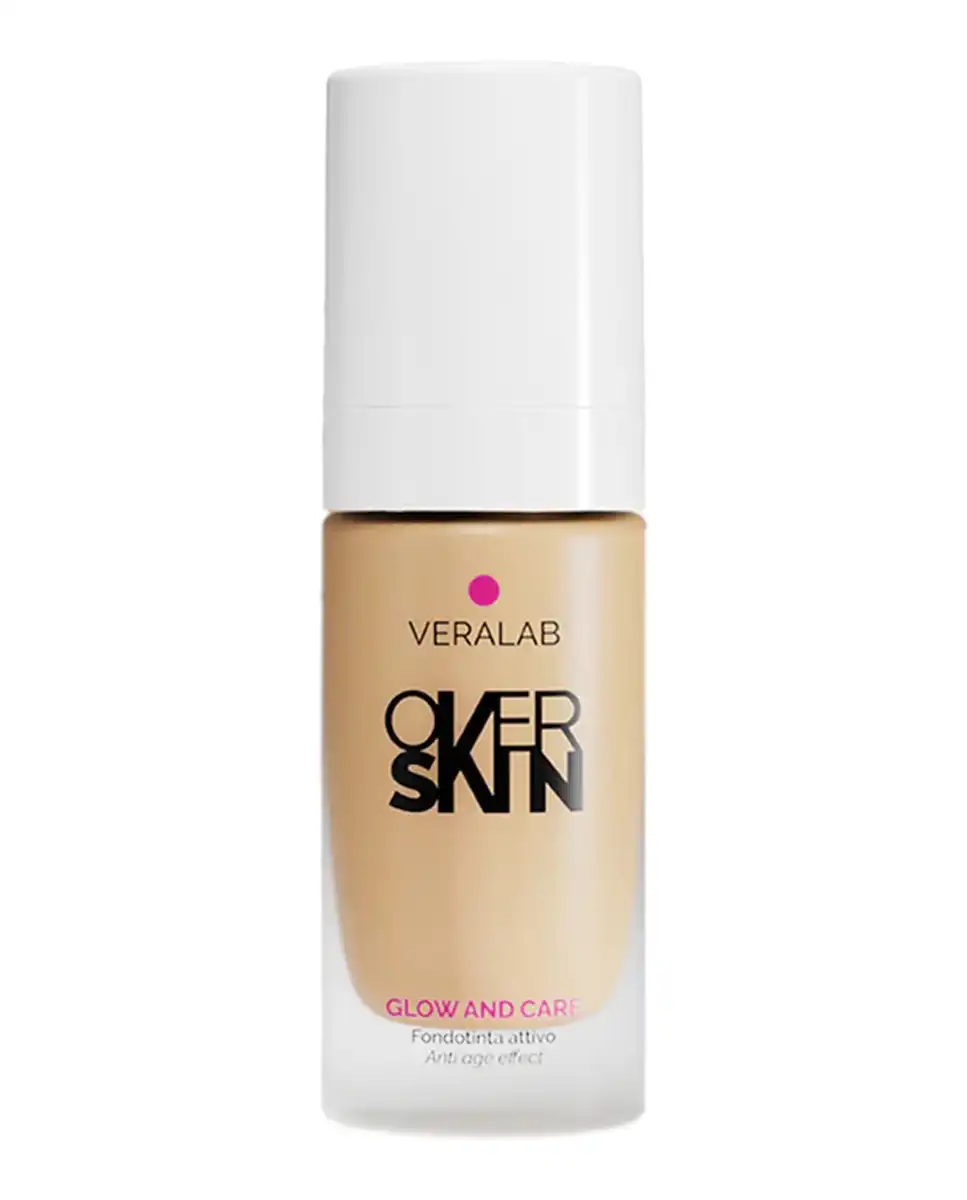 Base de Maquillaje Glow And Care 30 ml Overskin 08 MOCHA - MEDIUM - Veralab - Comparador de precios