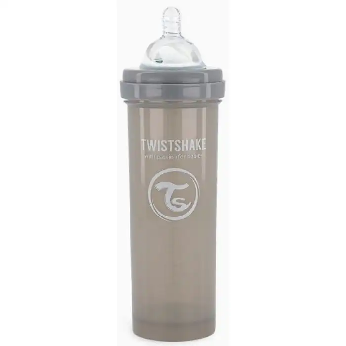 Biberón Anticólico Gris 330 ml - Twistshake - Comparador de precios