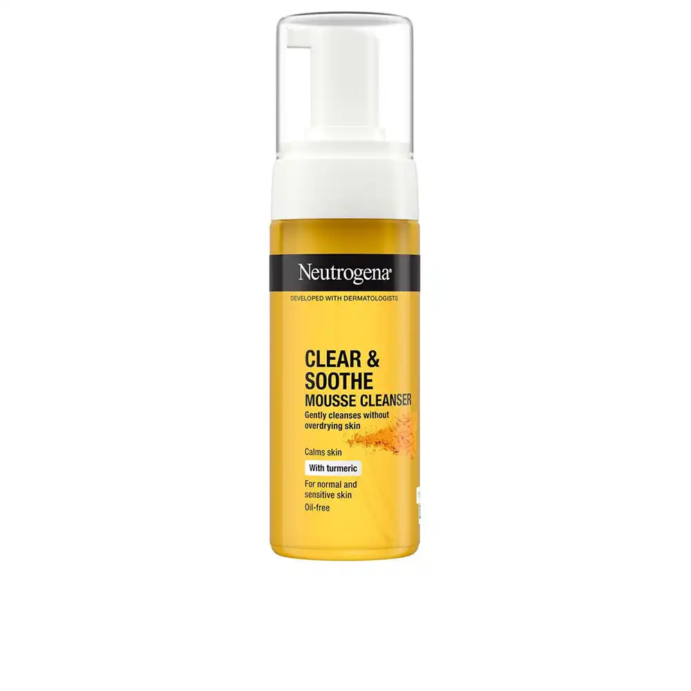 Clear & Soothe mousse limpiador 150 ml - Neutrogena - Comparador de precios