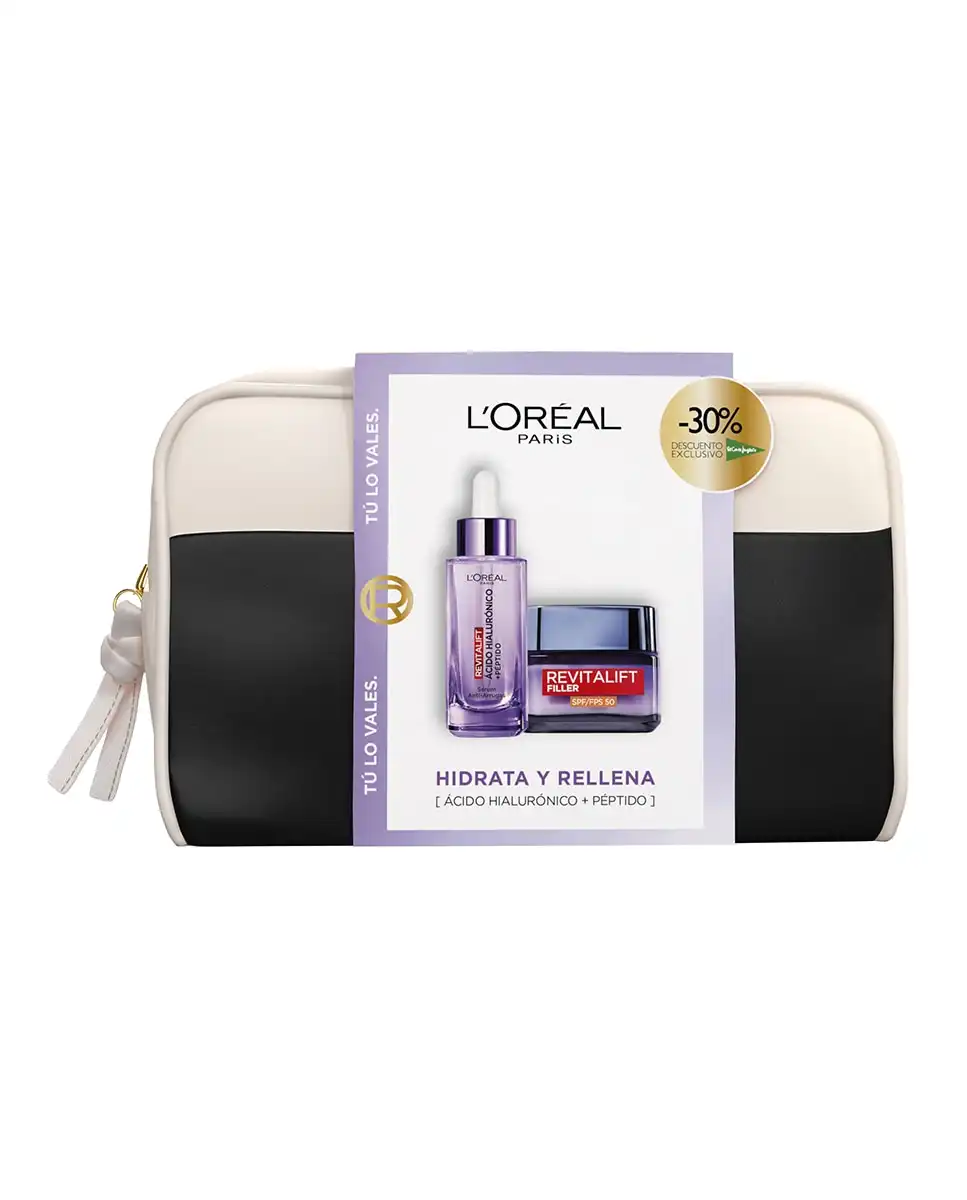 Estuche de regalo Filler Serum + Crema SPF Revitalift L'Oreal - L'Oréal Paris - Comparador de precios