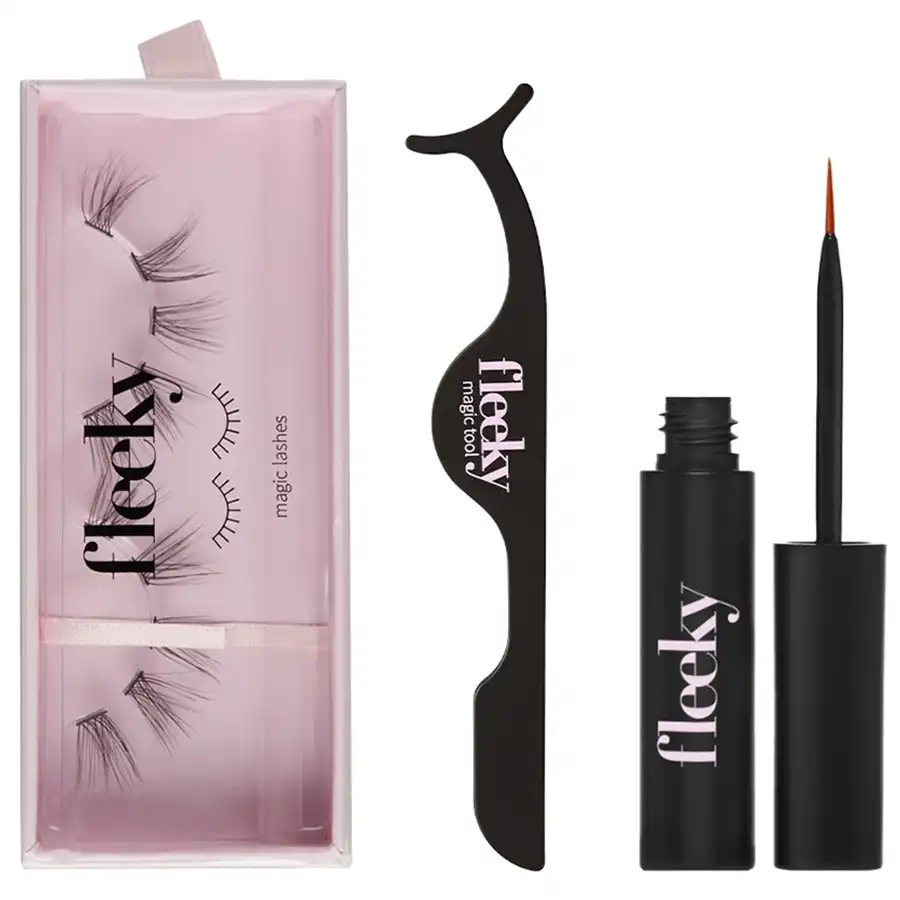 Fleeky - Kit de pestañas postizas - Magic Lashes con pegamento y aplicador Pestañas postizas 1 pieces #05 - Wifey - Fleeky - Comparador de precios