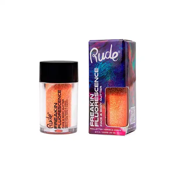 Freakin Flourescence Face&Body Glitter Insomniac Insomniac - RUDE - Comparador de precios