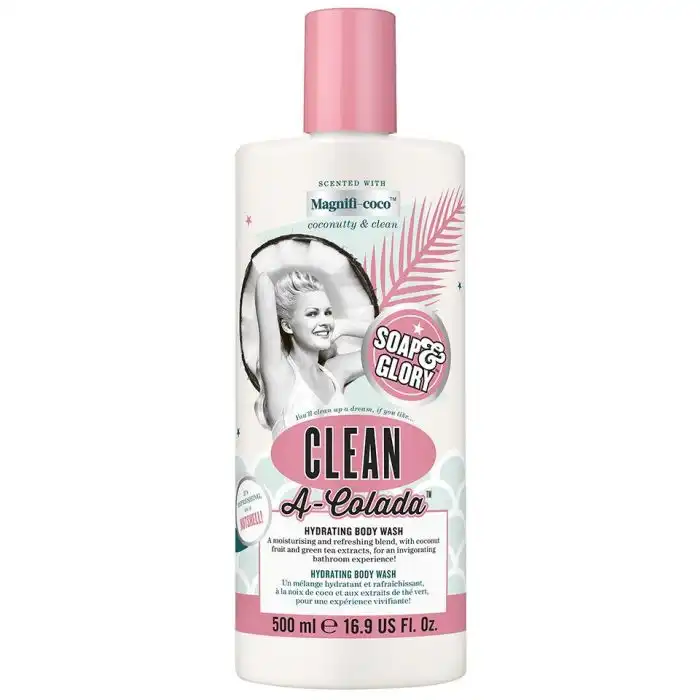 Gel de Ducha Clean A-Colada 500 ml - Soap - Glory - Comparador de precios