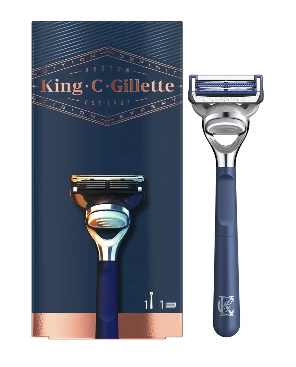 Gillette - Maquinilla De Afeitar Para Cuello + 1 Recambio King C. - Gillette - Comparador de precios