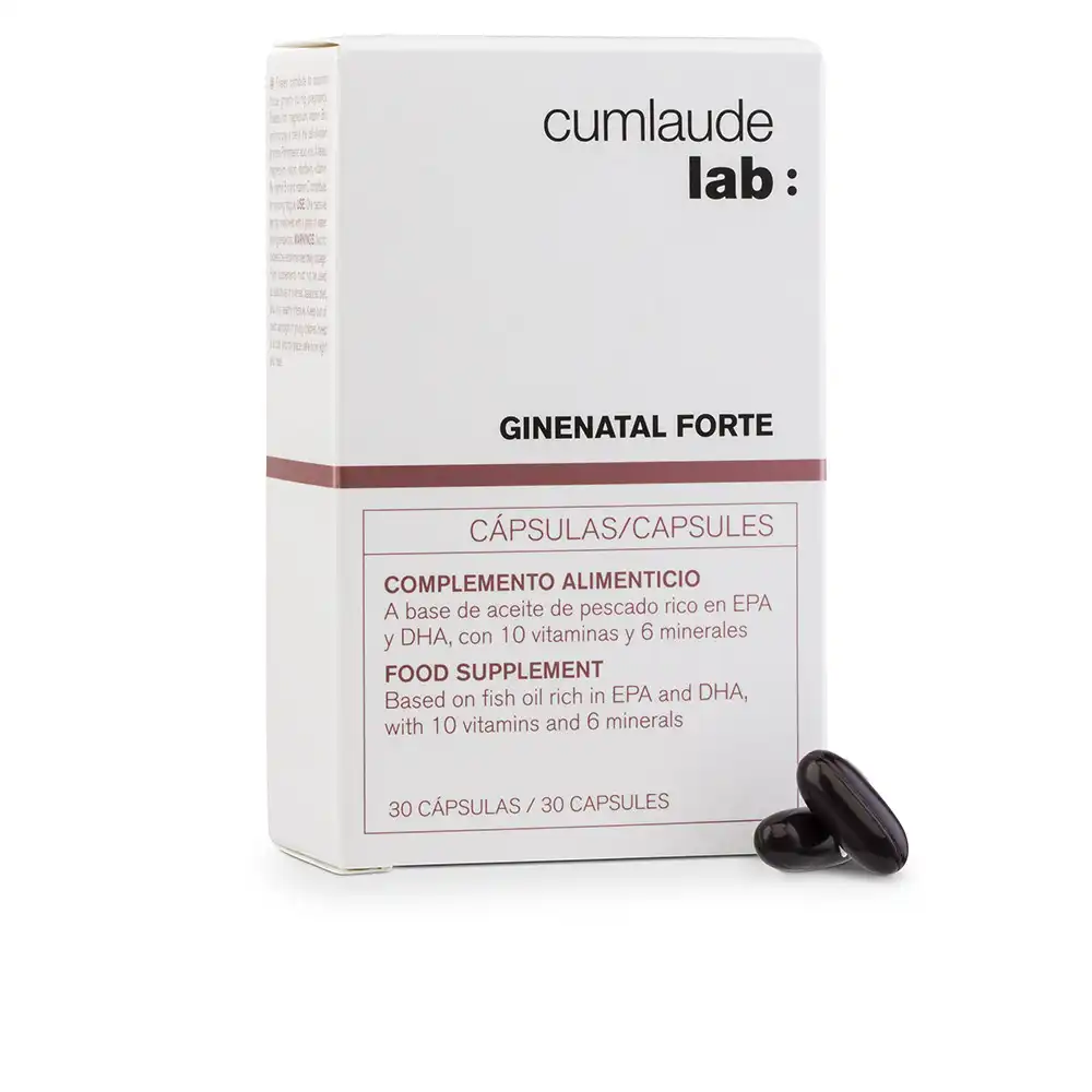 Ginenatal Forte complemento alimenticio cápsulas 30 u - Cumlaude Lab - Comparador de precios