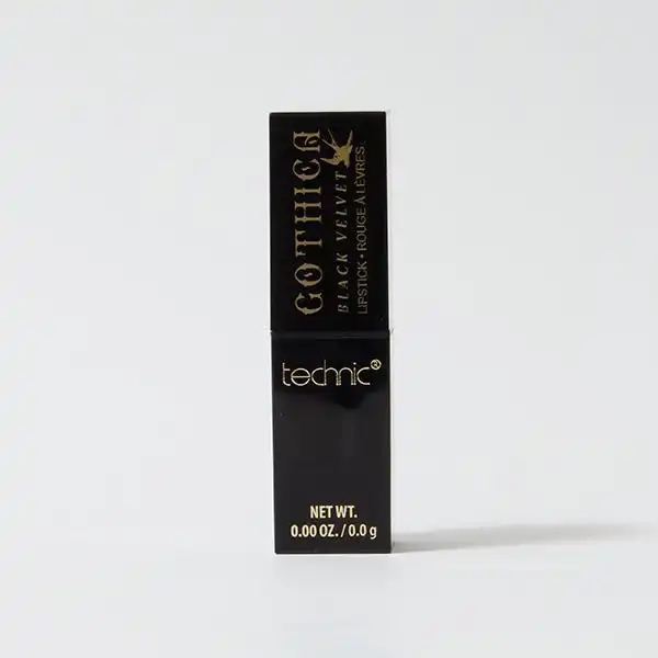 Gothica Black Velvet Mate Black Lipstick - Technic - Comparador de precios