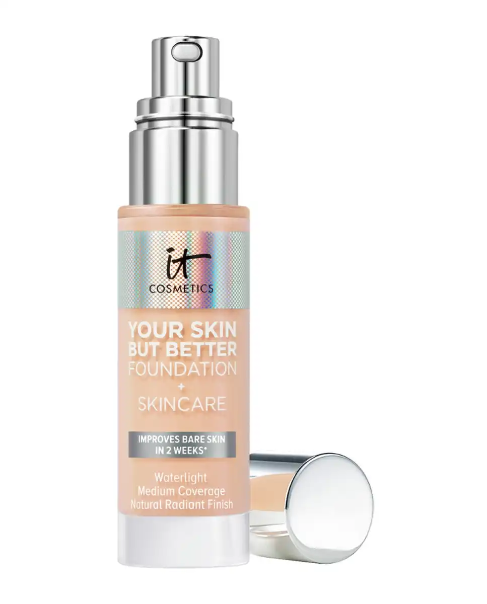IT Cosmetics - Base De Maquillaje Cobertura Media Your Skin But Better Foundation + Skincare - IT Cosmetics - Comparador de precios