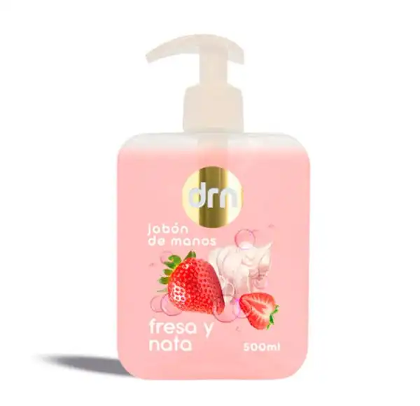 Jabón Liquido Manos Fresa Y Nata - DRN - Comparador de precios