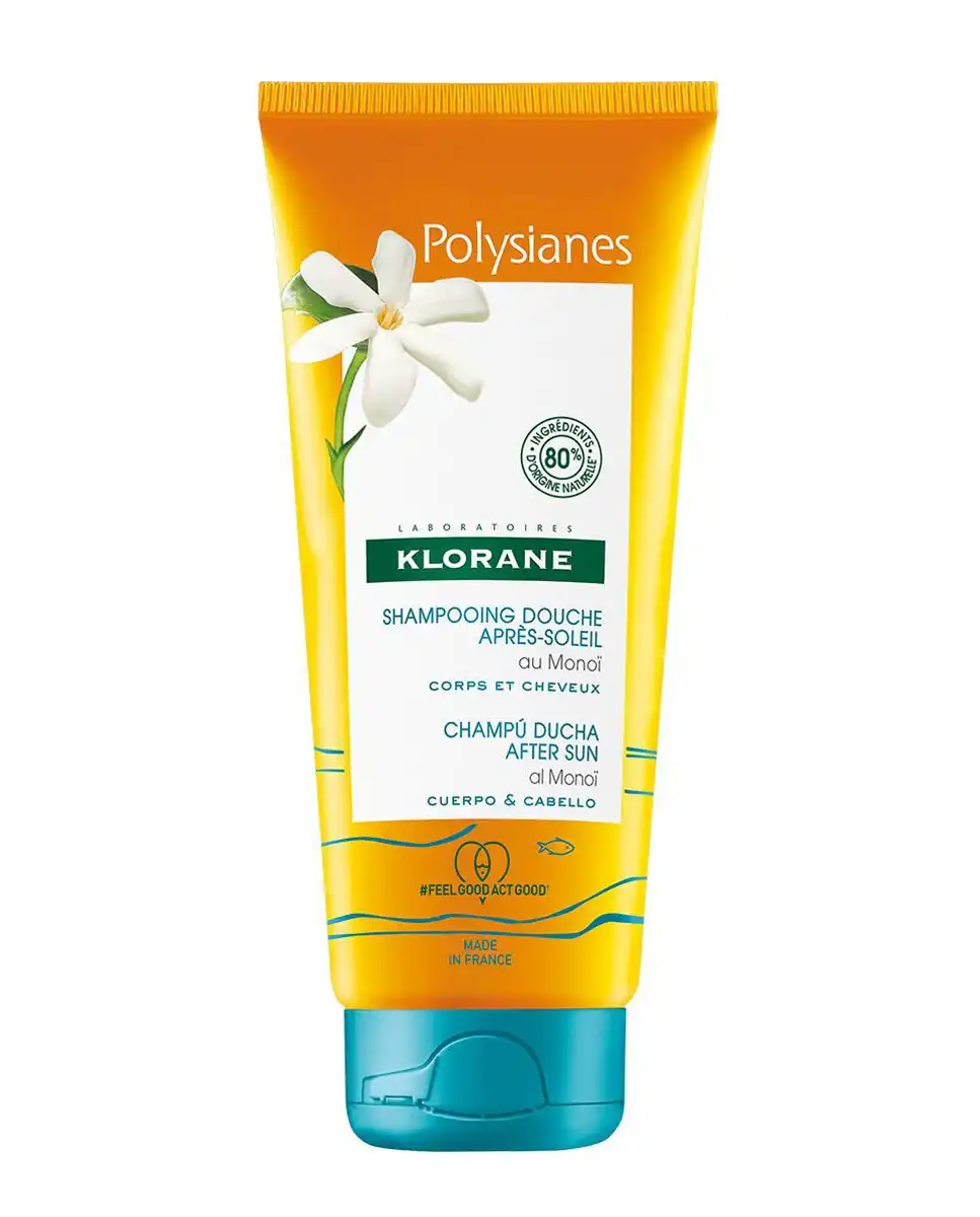 Klorane - Champú Ducha Aftersun Cabello & Cuerepo Al Monoï 200 Ml - Klorane - Comparador de precios