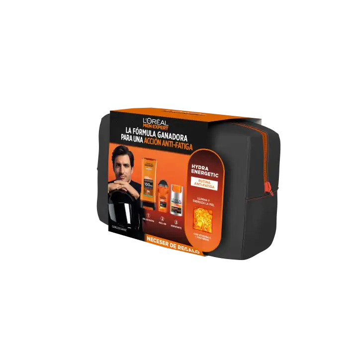 L’Oréal Paris Men Expert Neceser Hydra Energetic con Crema + Gel  + Desodorante - Loreal Paris - Comparador de precios