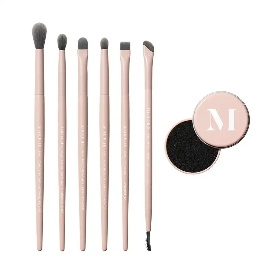 Morphe - Shaping Essentials Bamboo & Charcoal Infused Eye Brush Set Sets de brochas 1 pieces 1 Pieza - Morphe - Comparador de precios
