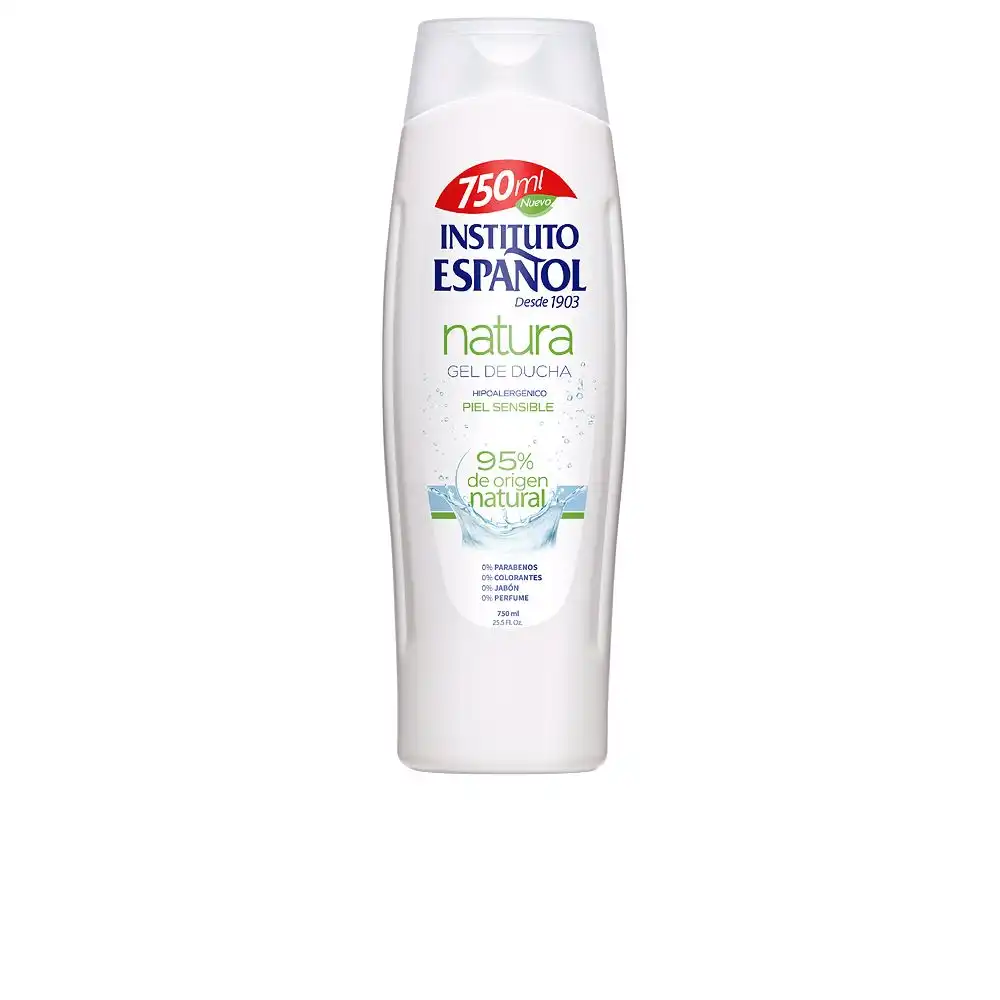 Natura gel de ducha piel sensible 750 ml - Instituto Español - Comparador de precios