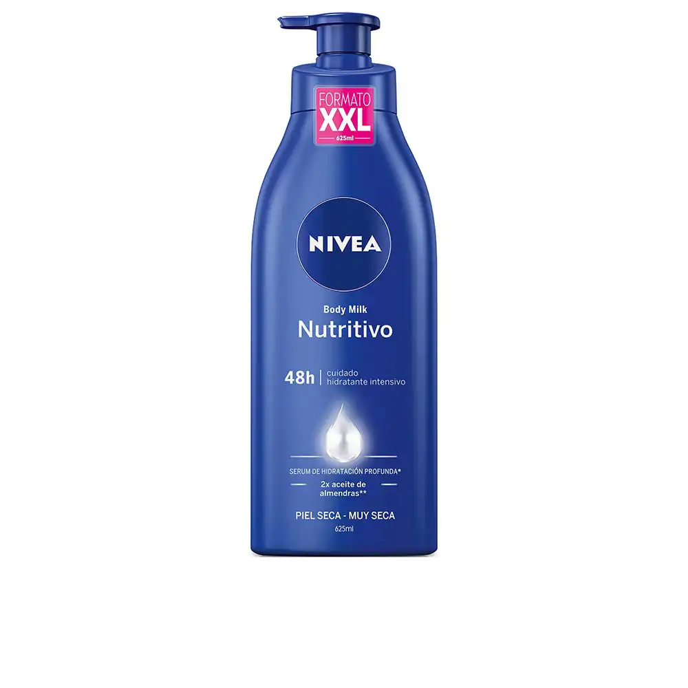 Nutritivo body milk Xxl dosificador 625 ml - Nivea - Comparador de precios