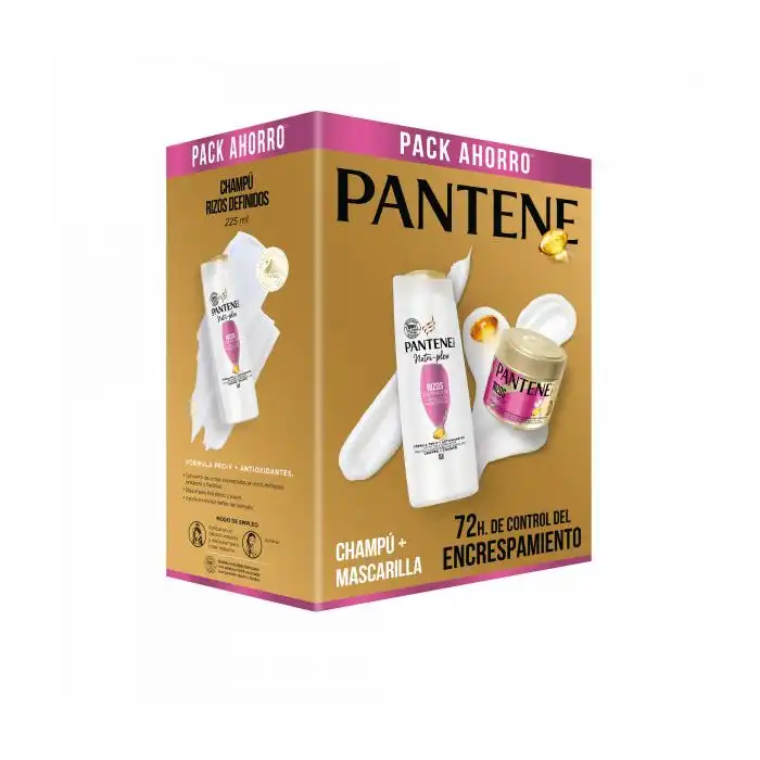 Pack Rizos Definidos Champú + Mascarilla - Pantene - Comparador de precios