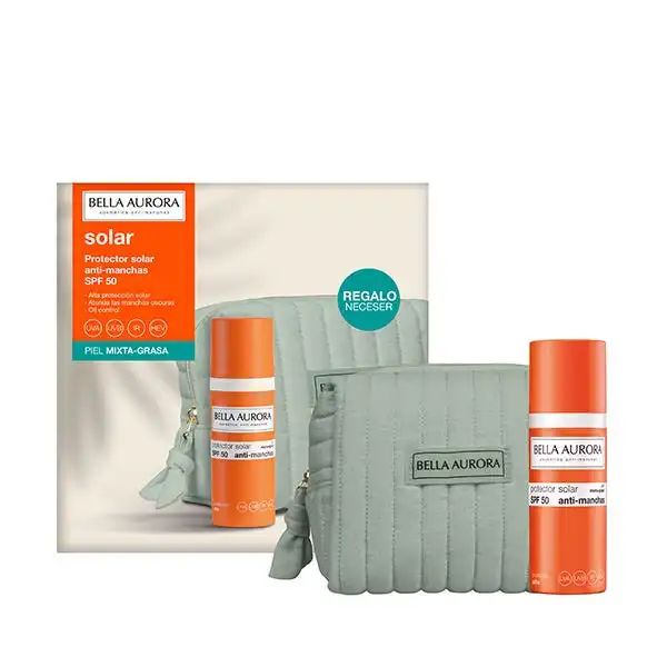 Protector Anti Manchas Spf 50+ Neceser - Bella Aurora - Comparador de precios