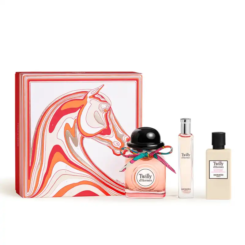 Set Twilly D'hermès Eau De Parfum 85 Ml + Mini 15 Ml + Body Milk 40 Ml - Hermès - Comparador de precios
