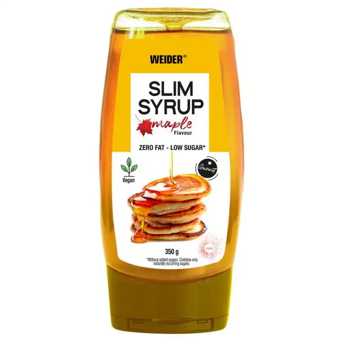 Sirope Slim Syrup Maple Flavour 350 gr - Weider - Comparador de precios