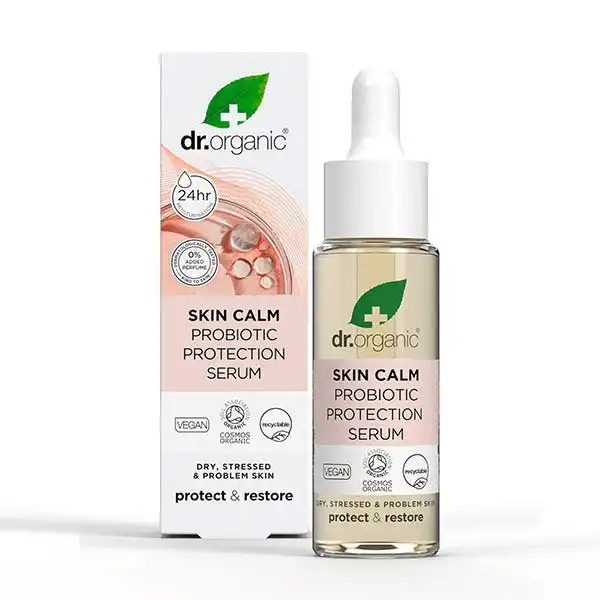 Skin Calm Probiotic Protection Serum - Dr. Organic - Comparador de precios