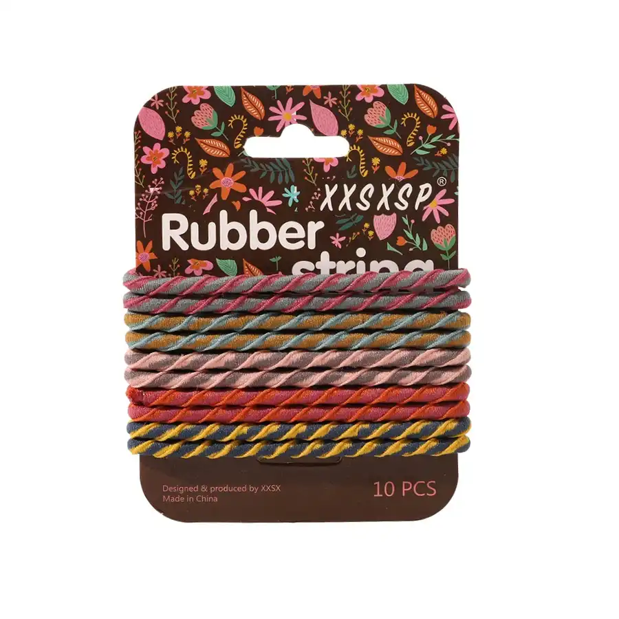SOHO - Lazos Para El Cabello De Iris Gomas para cabello 10 pieces female - Soho - Comparador de precios