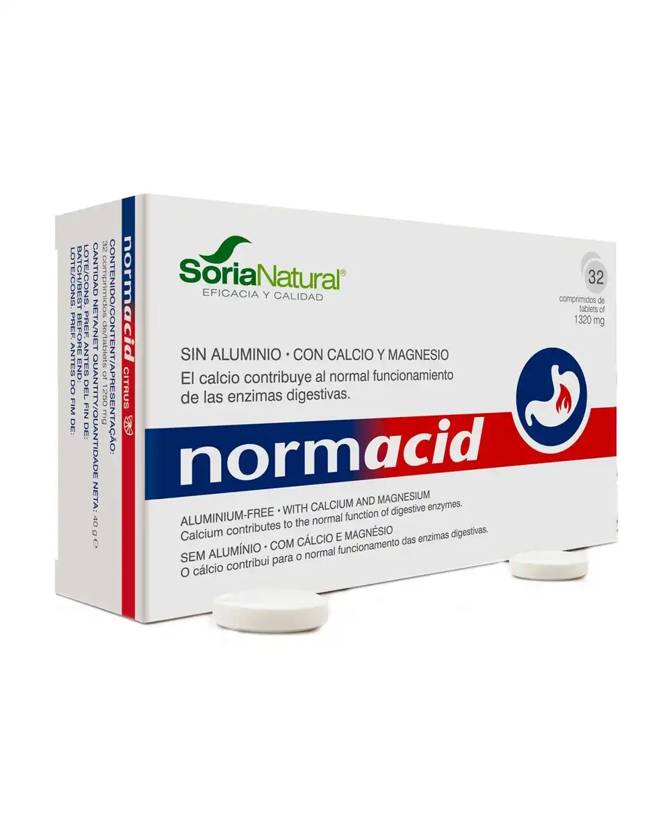 Soria Natural - 32 Comprimidos Normacid - Soria Natural - Comparador de precios