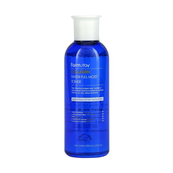 Tónico Húmedo con Agua de Colágeno 200 ml - FARM STAY - Comparador de precios