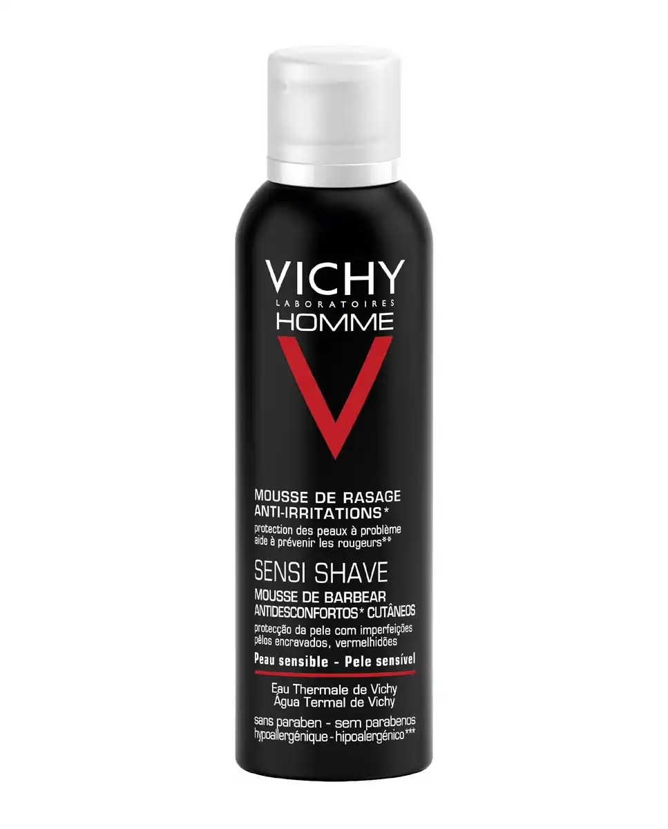 Vichy - Espuma De Afeitar Piel Sensible 200 Ml Homme - Vichy - Comparador de precios
