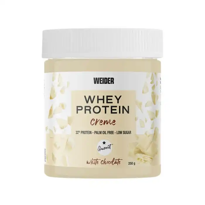 Whey Protein Choco White Spread Alimento saludable Crema de proteínas 250 gr - Weider - Comparador de precios