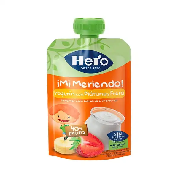 Bolsita De Platano Y Fresa - HERO - Comparador de precios