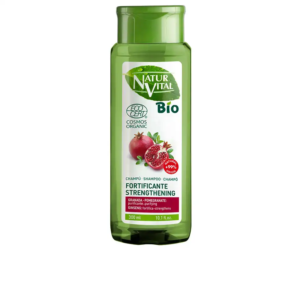 Champu Bio Ecocert fortificante 300 ml - Naturvital - Comparador de precios