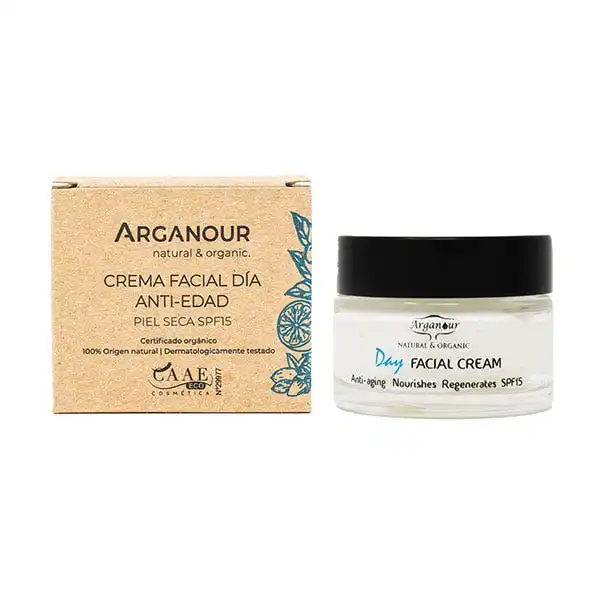 Crema De DÃa Antiedad Spf15 De Argà n - Arganour - Comparador de precios
