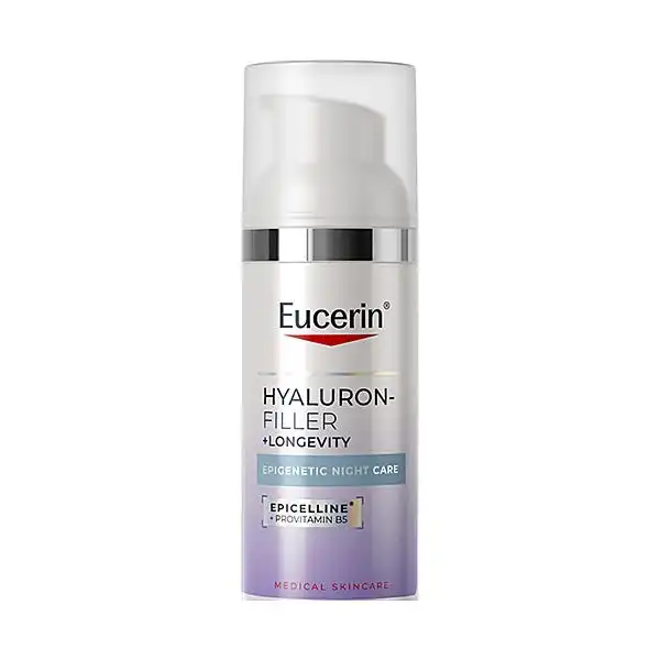 Crema Noche Hyaluron Filler + Longevity SPF 30 - Eucerin - Comparador de precios