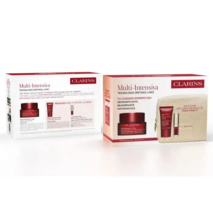 Estuche Multi-Intensiva Día Pieles Secas 65 ml - Clarins - Comparador de precios