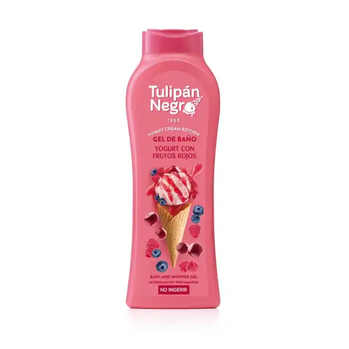 Gel Yogurt con Frutos Rojos 650 ml - Tulipan Negro - Comparador de precios