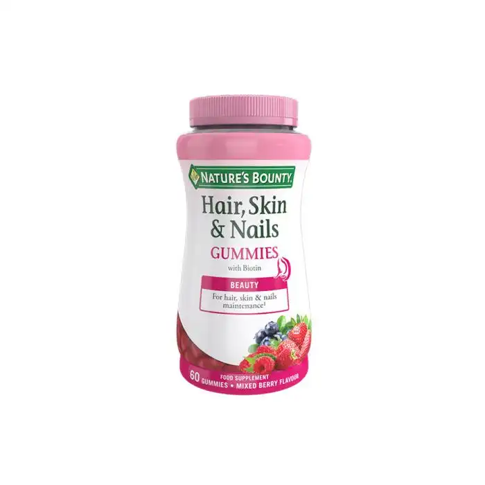 Gummies con Biotina Pelo, Piel y Uñas - Nature`s Bounty - Comparador de precios