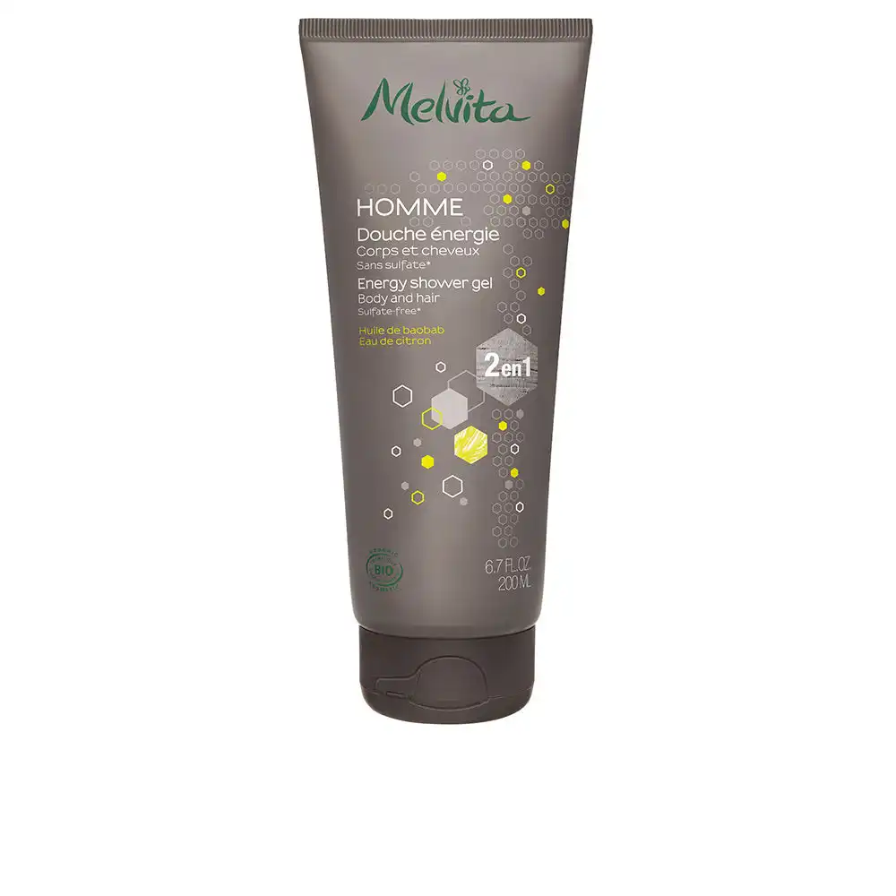 Hombre gel de ducha - champú hombre 200 ml - Melvita - Comparador de precios