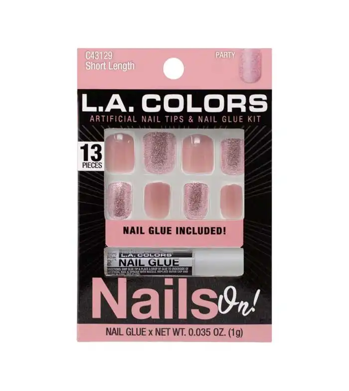 L.A Colors - Uñas postizas Nails On! - Party - L.A Colors - Comparador de precios