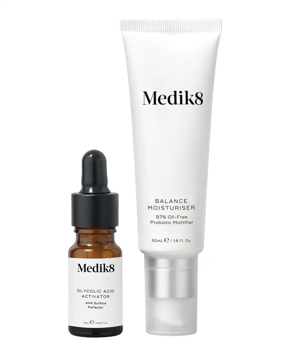 Medik8 - Crema Antigranos Balance Moisturiser With Glycolic Acid Activator 50 Ml - Medik8 - Comparador de precios