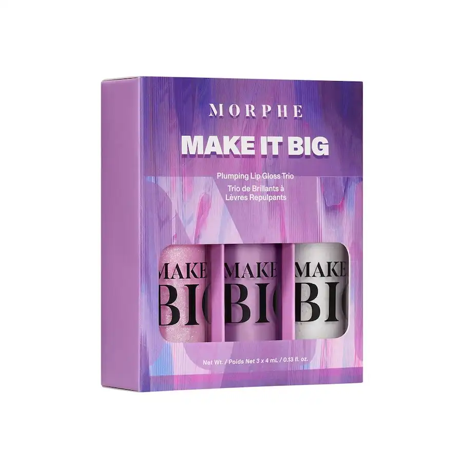 Morphe - Ultralavender Lip Kit Plumping Gloss Trio 1 pieces CLEAR&LAVENDER&BIG BANG - Morphe - Comparador de precios