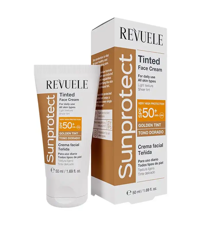 Revuele - *Sunprotect* - Crema protectora solar con color SPF50+ - Golden tint - Revuele - Comparador de precios