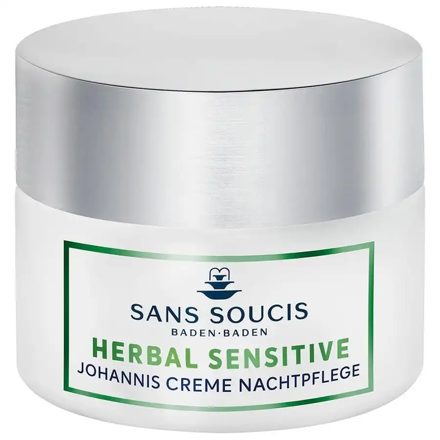 Sans Soucis - Herbal Sensitive Johannis Creme Night Care Cremas faciales 50 ml unisex - SANS SOUCIS - Comparador de precios