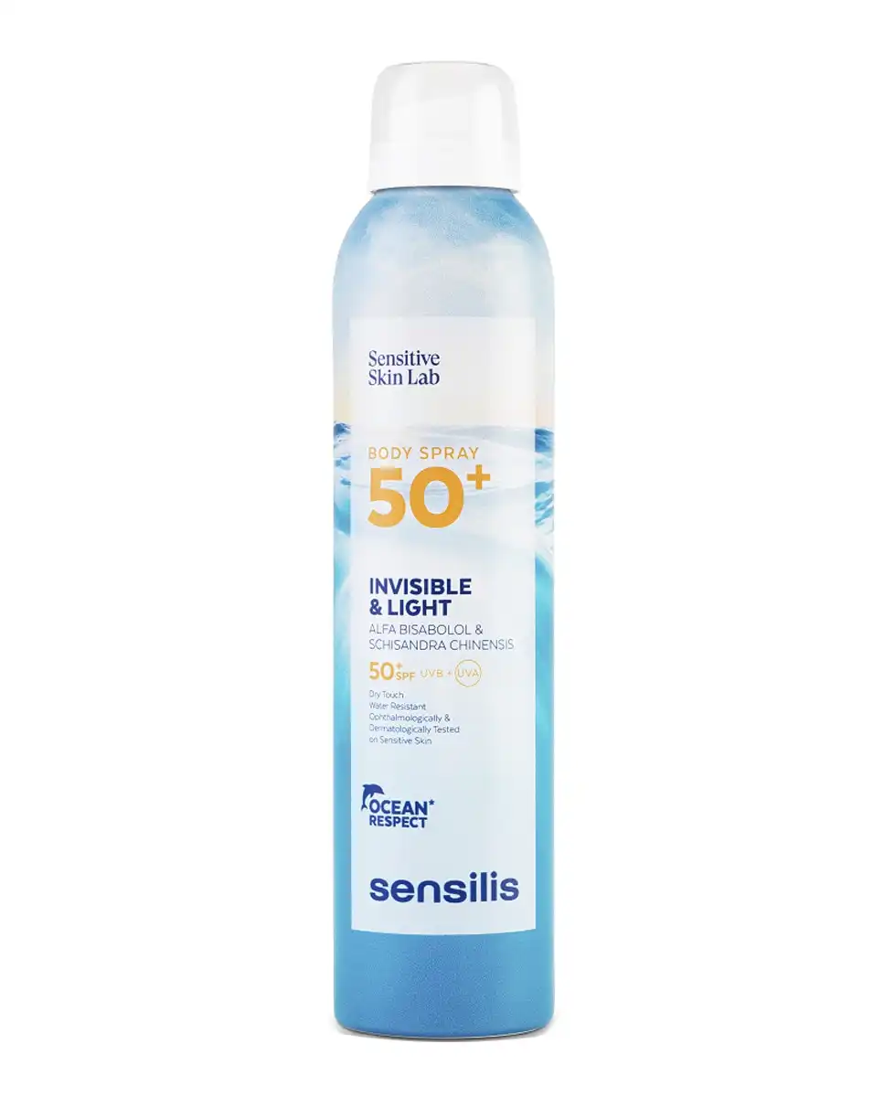 Sensilis - Spray Protector Solar Body SPF 50+ Antiedad Invisible & Light Con Bisbolol Y Schisandra Chinensis 200 Ml - Sensilis - Comparador de precios