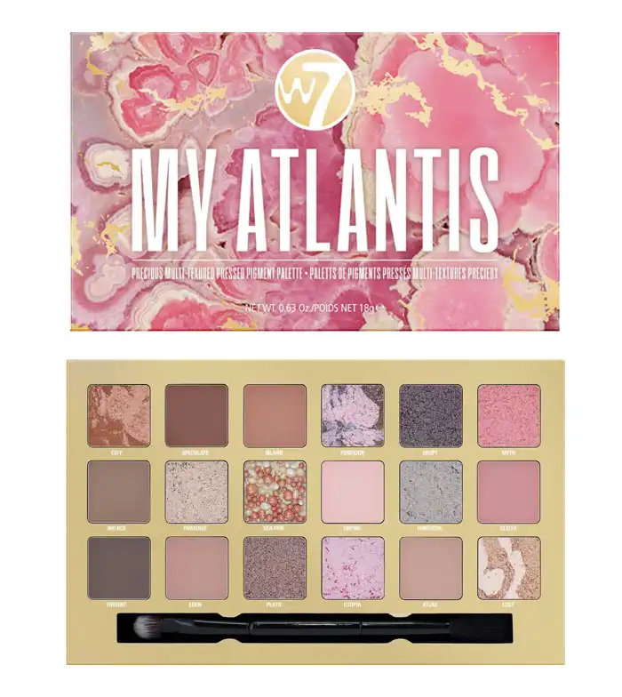 W7 - Paleta de pigmentos prensados My Atlantis - W7 - Comparador de precios