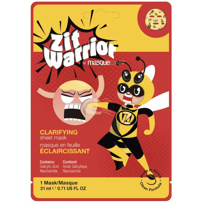 Zit Warrior Mascarilla Facial Clarificante 21 ml - Masque Bar - Comparador de precios