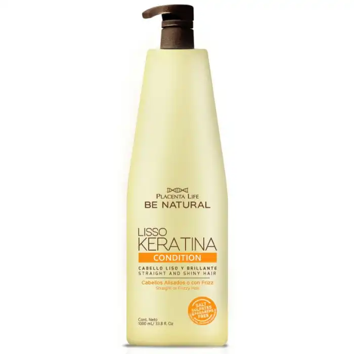 ¡0% DTO! Acondicionador Lisso Keratina 1000 ml - Be Natural - Comparador de precios