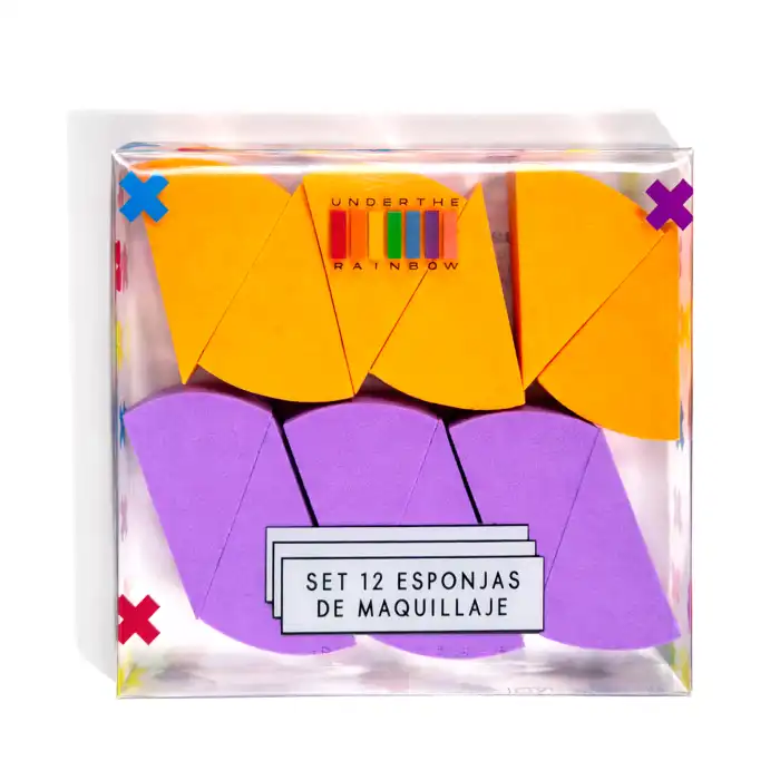 ¡34% DTO! Set 12 Esponjas de Maquillaje 23 gr - Under The Rainbow - Comparador de precios