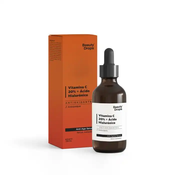 ¡38% DTO! Vitamina C + AH Sérum Antiedad 60 ml - Beauty Drops - Comparador de precios