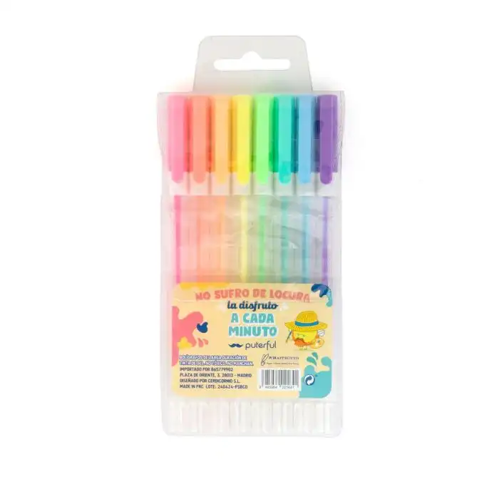 ¡40% DTO! Set Bolígrafos "No sufro de locura" - Puterful by Primor - Comparador de precios